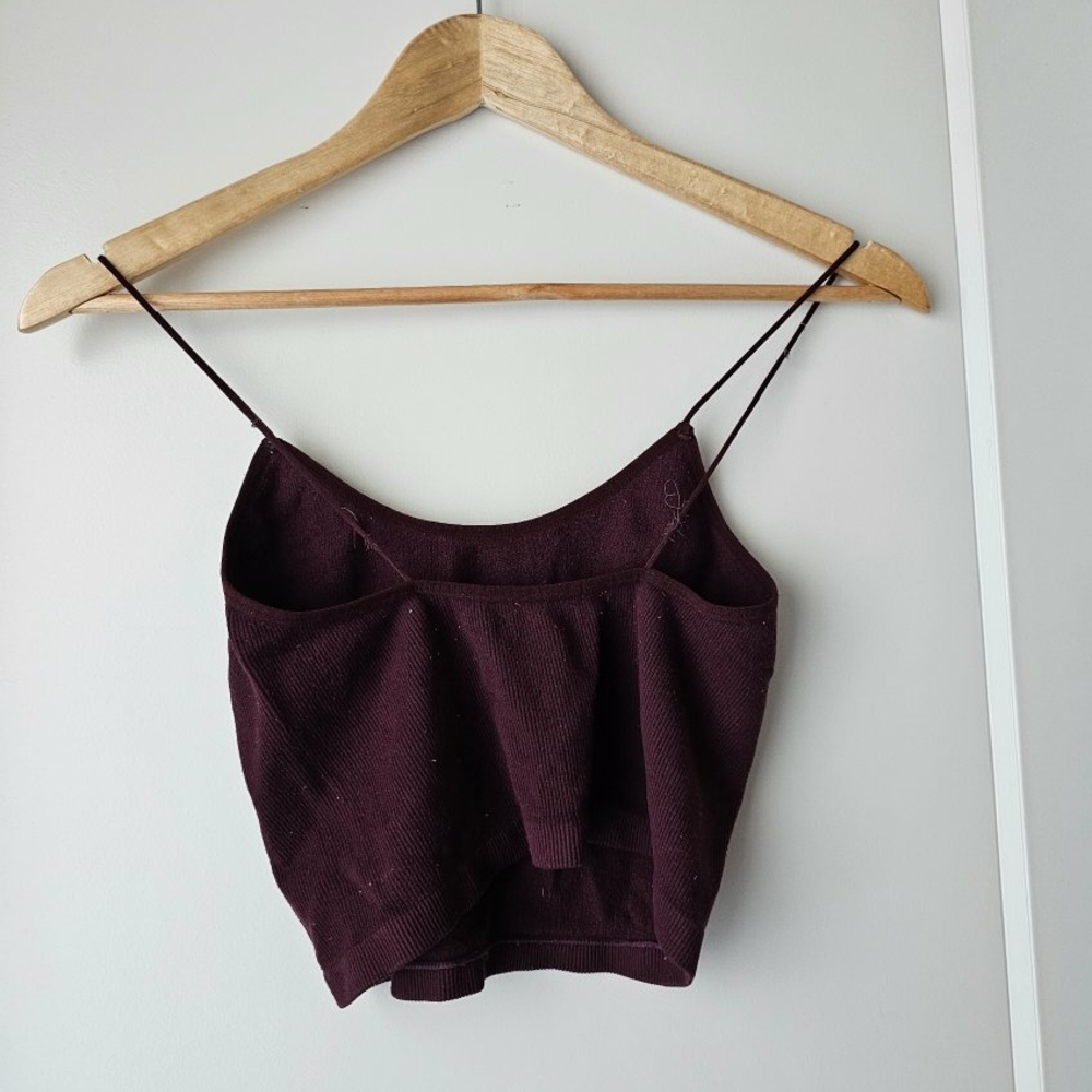 Super Cute Women's Purple Spaghetti Strap Top